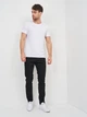 Набор футболок хлопковых длинных мужских Levi`s Slim Crewneck 79541-0002 XL 2 шт Dress Blues/White Multi Colour (5400816578406) - изображение 7