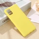 Силиконовый (TPU) чехол Deexe Silicone Case для Samsung Galaxy A51 (А515) - Yellow - изображение 4