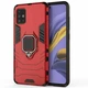 Чехол с подставкой Deexe Hybrid Case для Samsung Galaxy A51 (А515) - Red - изображение 1