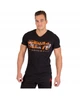 Футболка Gorilla Wear Sacramento V-Neck T-Shirt M Черная/Неон-оранжевая (9051292502) - изображение 3