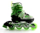 Роликовые коньки детские раздвижные Happy Mondays LIGHT GREEN размер 29-33 Зеленые - изображение 4