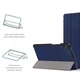 Чехол для планшета Armorstandart Smart Case Huawei MatePad T8 8' (Kobe2-W09A) Blue (ARM58599) - изображение 4