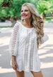 Туніка жіноча сорочка для пляжу з мереживом Fresh Cotton 330 F-1c 46(L) Білий - зображення 2