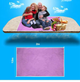 Пляжный коврик подстилка покрывало анти песок 2Life SAND MAT 120*150 см Pink (n-242) - изображение 2
