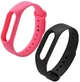 Комплект ремешков MRK для браслета Xiaomi Mi Band 2 Pinky, два ремешка (розовый, черный) (mrk7754) - изображение 1