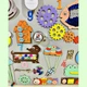 Розвиваюча дошка розмір 60*100 Бизиборд для дітей HandMade "Рибка" на 57 елементів! - зображення 2