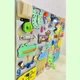Развивающая доска размер 50*60 Бизиборд для детей HandMade "Желтый" на 37 элементов! - изображение 2