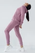 Женский спортивный костюм ONIOS Classic Tracksuit Лиловый L 2271 - изображение 4
