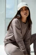Жіночий спортивний костюм ONIOS Loungewear Tracksuit без капюшону Капучіно M 2355 - зображення 2