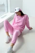 Женский спортивный костюм ONIOS Loungewear Tracksuit без капюшона Розовый L 2376 - изображение 3