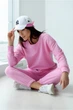 Женский спортивный костюм ONIOS Loungewear Tracksuit без капюшона Розовый L 2376 - изображение 4