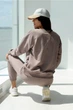 Жіночий спортивний костюм ONIOS Loungewear Tracksuit без капюшону Капучіно M 2355 - зображення 4