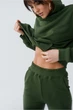 Женский спортивный костюм ONIOS Classic Tracksuit Хаки XS 2261 - изображение 6