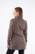 Кофти Вол (cornett) Kl 119 S коричневий/клітинка - зображення 3