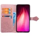 Кожаный чехол-книжка Art Case с визитницей для Xiaomi Redmi Note 8T Розовый Без бренда - изображение 2