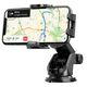 Держатель для телефона на присоске в машину HOCO CA76 Touareg one-touch center console car holder. Black - изображение 2