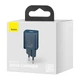 Сетевое зарядное устройство с входом Type-C BASEUS Super Si (Type-C, QC/PD, 3A, 20W). Blue - изображение 9