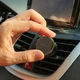 Держатель для телефона в машину HOCO CA81 Ligue Air vent magnetic car holder. Black - изображение 4