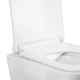 Готове рішення Qtap для ванної кімнати: підвісний унітаз Tern Rimless 490x340x350 + комплект інсталяції Nest 4 в 1 (лінійна клавіша White) - изображение 3