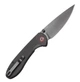 Нож CJRB Knives Feldspar Black Blade Черный (27980303) - изображение 2