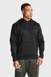 Мужское черное худи UA Armour Fleece HD Under Armour XL 1357087-001 - изображение 1