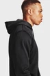 Мужское черное худи UA Armour Fleece HD Under Armour XL 1357087-001 - изображение 3