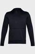 Мужское черное худи UA Armour Fleece HD Under Armour XL 1357087-001 - изображение 6