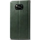 Чехол-книжка GETMAN Gallant (PU) кожаный для Xiaomi Poco X3 NFC / Poco X3 Pro Зеленый - изображение 4