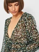 Блузка женская Stradivarius 2007/485/001 M Черная (SZ02007485001032) - изображение 4