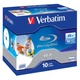 Диск BD Verbatim 25Gb 6x Jewel 10шт Printable (43713) - изображение 1
