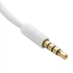 Дата кабель USB 2.0 AM to 3.5mm M 0.15m for iPod Shuffle Charge&Sync White Extradigital (KBA1651) - зображення 4