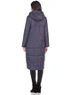 Куртка SNOWIMAGE в полосочку коса кокетка балончиком 7363 XL синій SIC-N896 - изображение 4