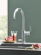 Смеситель-кран кухонный с подключением к фильтру GROHE Blue Pure Eurosmart 31722000 - изображение 3