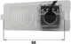 Камера заднего вида Falcon SC105SCCD Ssang Yong (FN SC105SCCD) - изображение 3