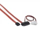 Кабель для передачи данных Molex+SATA to MicroSATA 0.25m Cablexpert (CC-MSATA-001) - изображение 3
