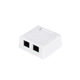 Розетка RJ45 Atcom внешняя UTP Cat6, 2×RJ45, неэкранированная(DL_F7BDBE9CD08A) - изображение 1