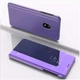 Чехол Mirror для Xiaomi Redmi 8A книжка зеркальная Clear View Purple - изображение 1