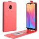 Чехол IETP для Xiaomi Redmi 8A флип вертикальный кожа PU красный - изображение 1