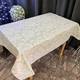 Скатерть водоотталкивающая, TRUE-STORE, Вензель, беж, прямоугольные 150см х 170см (СВ-ВБ-150х170) - изображение 9