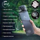 Спортивна пляшка для води WCG Grey 1 л (Tritan, BPA Free) - зображення 5