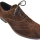 Коричневі туфлі чоловічі броги замшеві оксфорди Rosso Avangard Felicete Brown Vel 45р 30,5см (75714355145) - зображення 7