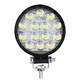LED фара 42W круглая. 12-24V 6000K 14 диодов. (8.5*8.5*1.5см) Светодиодная лэд фара круглая - изображение 2