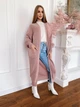 Вязаний кардиган Lucas Larionoff 42-46 пудра (001868) - зображення 2