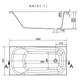 Ванна Cersanit Nao ABS 140x70 с ножками S301-247 - изображение 3