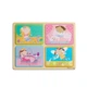Деревянные пазлы в футляре Natural Play Wooden Puzzle: Little Princesses Маленькие принцессы Melissa & Doug MD31365 - изображение 1