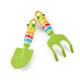 Металевий набір лопатка і граблі Giddy Buggy Cultivator & Trowel Set Щаслива бабка Melіssa & Doug MD6281 - зображення 2