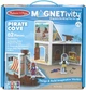 Игровой магнитный набор Magnetivity Magnetic Tiles Building Play Set – Pirate Cove Пиратская бухта Melissa & Doug MD30664 - изображение 1