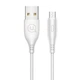 Кабель синхронизации Usams MicroUSB 1m 2A белый (US-SJ268-WT) - изображение 1