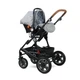 Детская коляска Lorelli Lora set Cool Grey Elephants - изображение 6