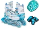 Комплект роликів із захистом Happy. Turquoise (розмір 29-33) 737530235 - зображення 1
